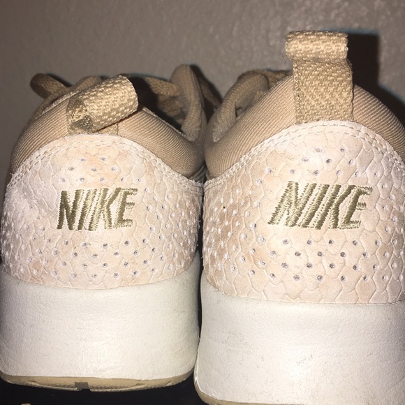 Tan Snakeskin Nike Air Max Thea - Picture 3 of 4